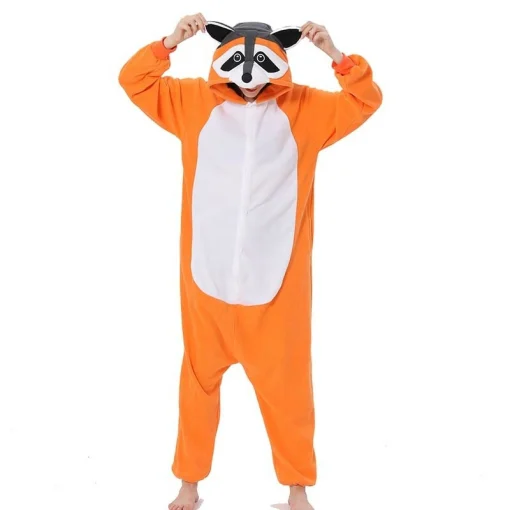 Orange Raccoon 3