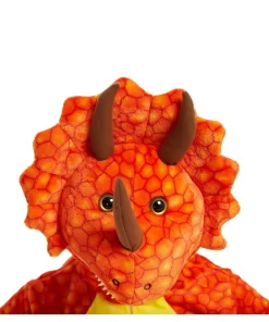 Orange Triceratops 5