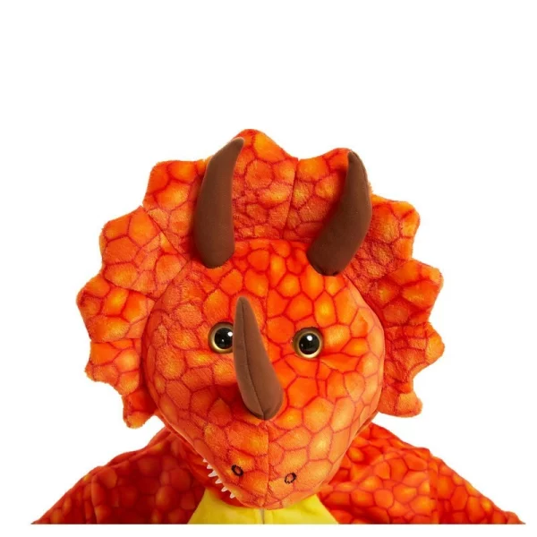 Orange Triceratops 5