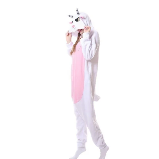 White And Pink Goat 6