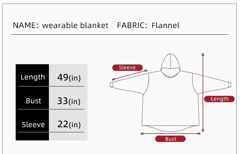 wearable blanket