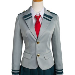My Hero Academia Tsuyu School Uniform Cosplay Costume