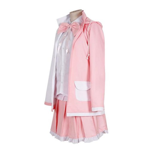 Anime Super Danganronpa 2 Costume Women Monomi Cosplay Wigs Uniform Pink White Rabbit Coat Shirt Skirt f7745cd0 94ff 44ea b56a 1d1b142bbd0a