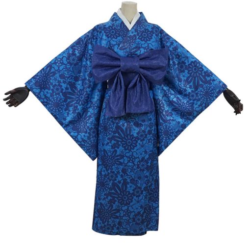 Demon Slayer Hashibira Inosuke Cosplay Costume Women Kimono Outfits Halloween Carnival Costumes