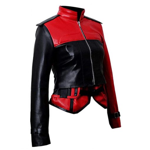 Injustice 2 Video Game Harley Quinn Leather Jacket 510x510 1