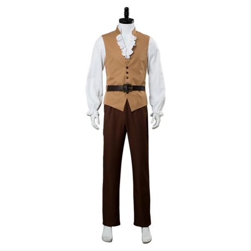 Movie Beauty and The Beast Gaston Cosplay Costume Outfit Trench coat Full Set men Halloween Carnival 01ba72f7 5faf 470a aeee e2da0137e0f2