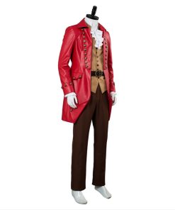 Movie Beauty and The Beast Gaston Cosplay Costume Outfit Trench coat Full Set men Halloween Carnival 3eadb3c2 4052 4138 a62d baa9904b66b6