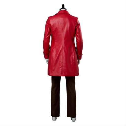Movie Beauty and The Beast Gaston Cosplay Costume Outfit Trench coat Full Set men Halloween Carnival c11b5b65 b7f3 4801 921f c416f90c868c