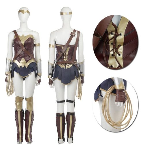 WonderWomanDianaPrinceCosplayCostumeFullSet 1