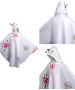 anime kanroji mitsuri white unisex ghost hooded cape party carnival halloween cosplay costume accessories 12 600x