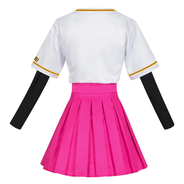 anime oshi no ko ai hoshino pink women sportwear skirt party carnival halloween cosplay costume