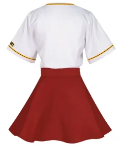 anime oshi no ko hoshino rubii women red sportwear skirt party carnival halloween cosplay costume 4 600x