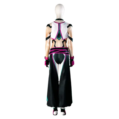 game street fighter han juri girls women jumpsuit outfits party carnival halloween cosplay costume