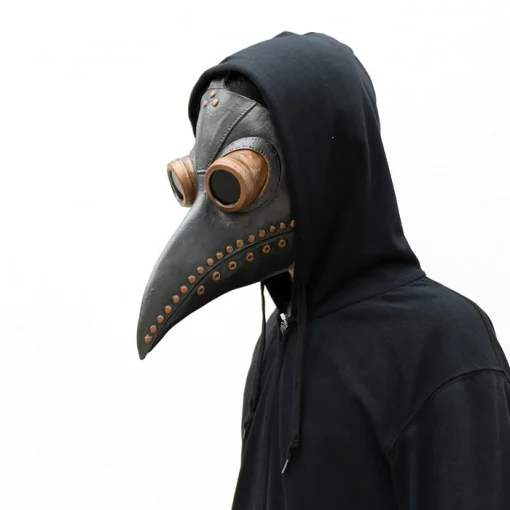 Plague Doctor Mask Cosplay Anime Latex Face Masks Long Nose Bird Beak Steampunk Halloween Masque Costume 9b02a7de 50ad 42eb 9f93