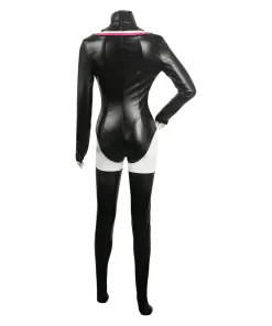 hazbin hotel tv angel dust women black leather jumpsuit party carnival halloween cosplay costume 4 1024x