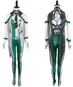 StellarBladeGameEveGreenOutfitsPartyCarnivalHalloweenCosplayCostume 9 1024x