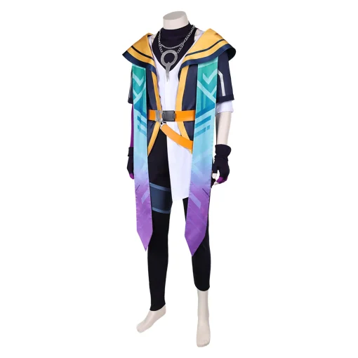 league of legends game heartsteel aphelios blue outfits halloween party carnival cosplay costume