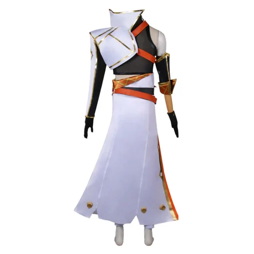 league of legends game yone white outfit party carnival halloween cosplay costume