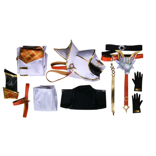 league of legends game yone white outfit party carnival halloween cosplay costume