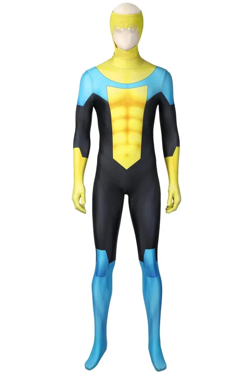 2021 New Invincible Cosplay Mark Grayson Costume Jumpsuit Halloween Outfit