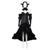 delicious in dungeon anime marcille donato women black dress party carnival halloween cosplay costume 2 1024x