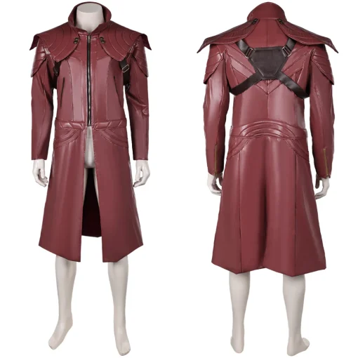 devil may cry dante red leather coat party carnival halloween cosplay costume