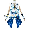 genshin impact mualani women blue dress party carnival halloween cosplay costume 1 1024x