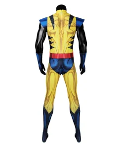 movie deadpool 3 wolverine james logan howlett yellow jumpsuit cosplay costume 3 1024x