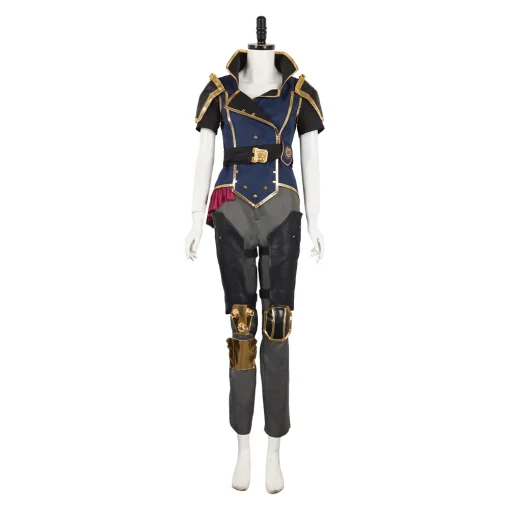 arcane league of legends season 2 2024 vi the piltover enforce women outfit cosplay costume