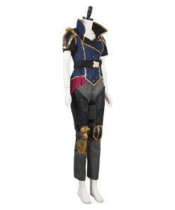 arcane league of legends season 2 2024 vi the piltover enforce women outfit cosplay costume 5 1024x