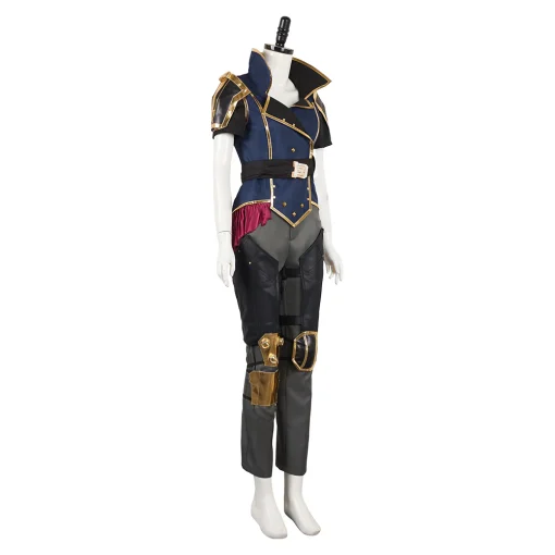 arcane league of legends season 2 2024 vi the piltover enforce women outfit cosplay costume