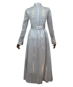 beetlejuice 2024 astrid deetz women white dress party carnival halloween cosplay costume 3 1024x