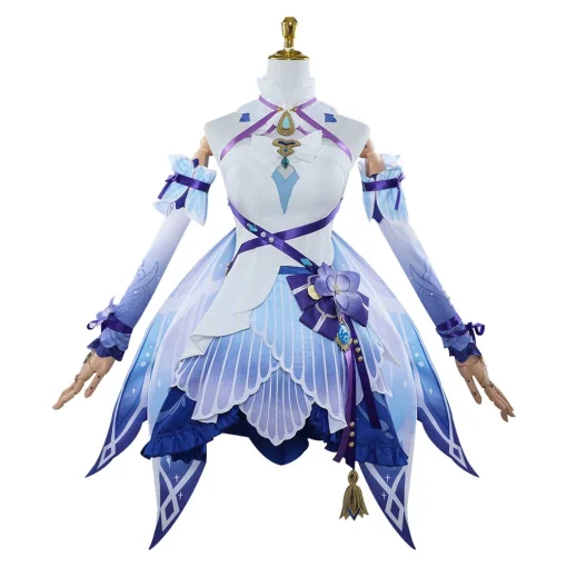 genshin impact game nilou women blue dress party carnival halloween cosplay costume