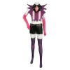 hazbin hotel tv angel dust women purple combat suit party carnival halloween cosplay costume 2 1024x