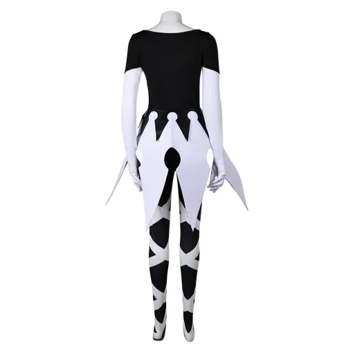 hazbin hotel tv carmilla carmine women black jumpsuit party carnival halloween cosplay costume