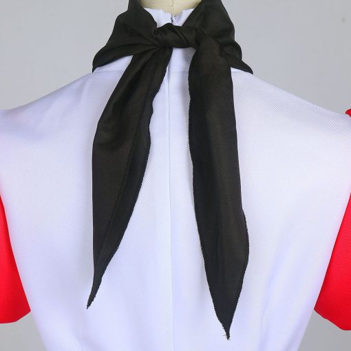 hazbin hotel tv niffty white and red dress party carnival halloween cosplay costume