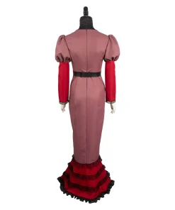 hazbin hotel tv rosie women pink dress party carnival halloween cosplay costume 4 1024x