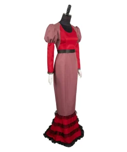 hazbin hotel tv rosie women pink dress party carnival halloween cosplay costume 5 1024x