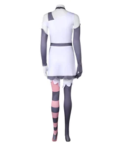 hazbin hotel tv vaggie women white dress set party carnival halloween cosplay costume 4 1024x