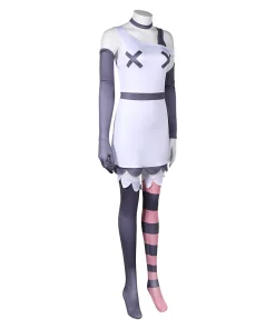 hazbin hotel tv vaggie women white dress set party carnival halloween cosplay costume 5 1024x