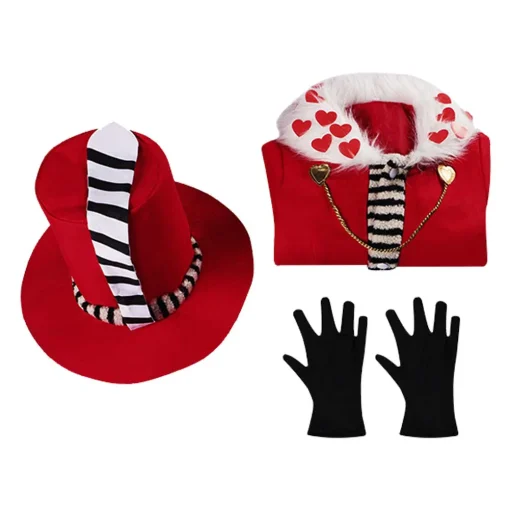 hazbin hotel tv valentino red suit party carnival halloween cosplay costume