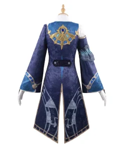 honkai star rail game mikhail char legwork blue outfit party carnival halloween cosplay costume 3 1024x