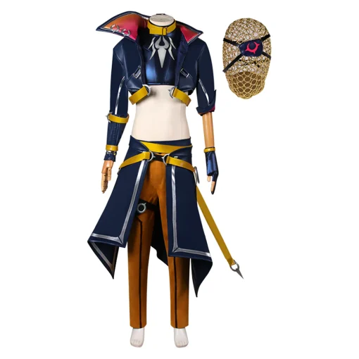 league of legends game kayn blue outfit party carnival halloween cosplay costume