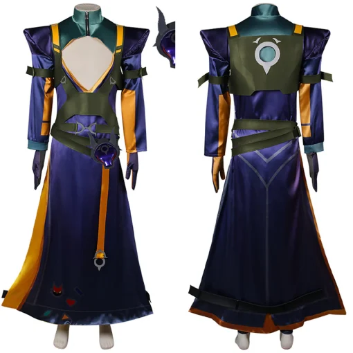 league of legends game the unforgotten yone champion spotlight halloween party carnival cosplay costume