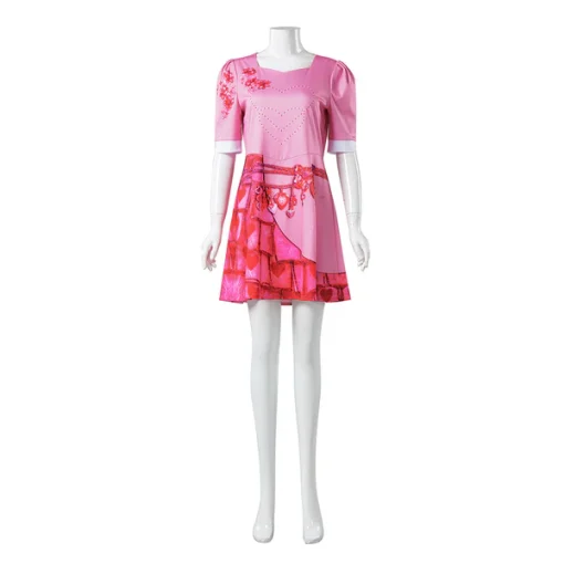 bridget women pink dress party carnival halloween cosplay costume