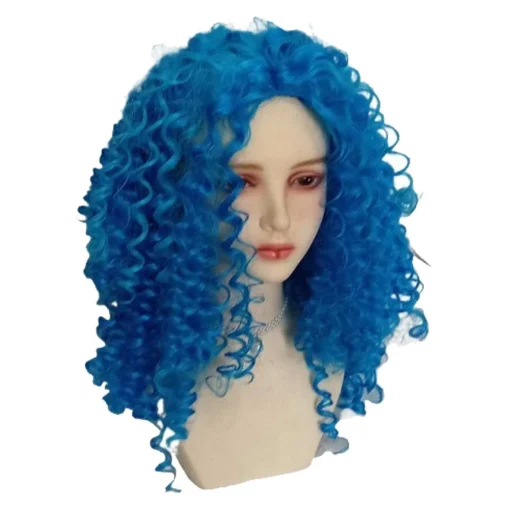 evie cosplay wig heat resistant synthetic hair carnival halloween party props