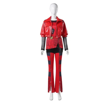 red women red outfit party carnival halloween cosplay costume 1 1024x