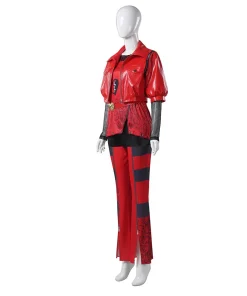 red women red outfit party carnival halloween cosplay costume 2 1024x