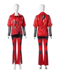 red women red outfit party carnival halloween cosplay costume 3 1024x