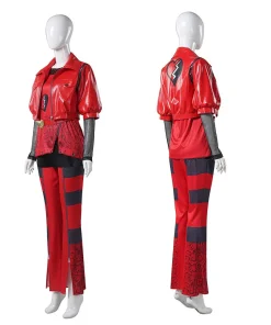 red women red outfit party carnival halloween cosplay costume 4 1024x